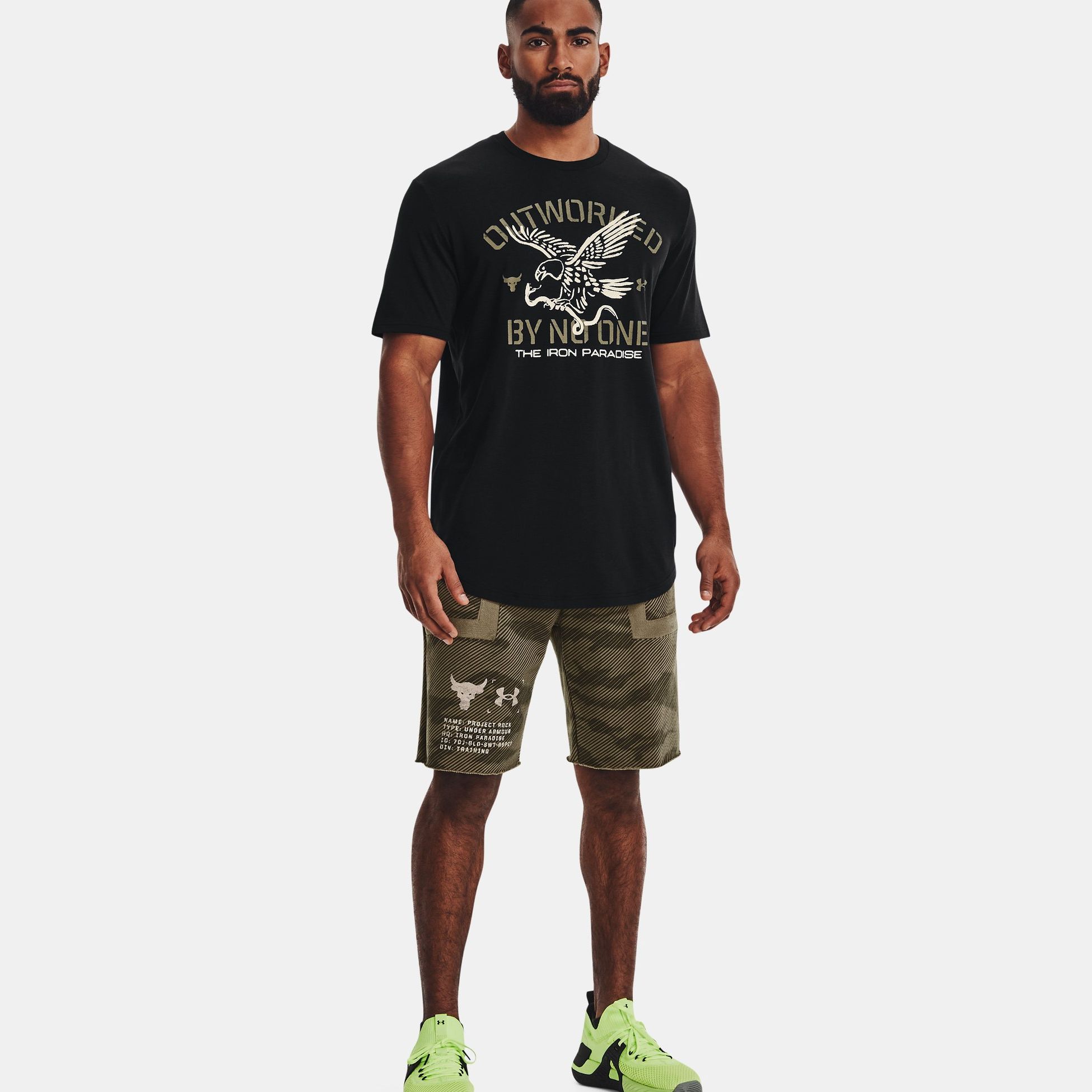 Tricouri & Polo -  under armour Project Rock Outworked Short Sleeve